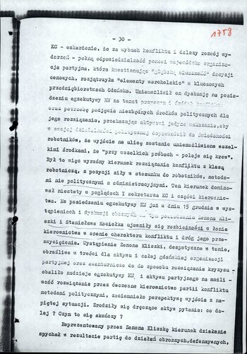 Ocena wydarzeń grudniowych w kraju, ich tło, charakter i wnioski