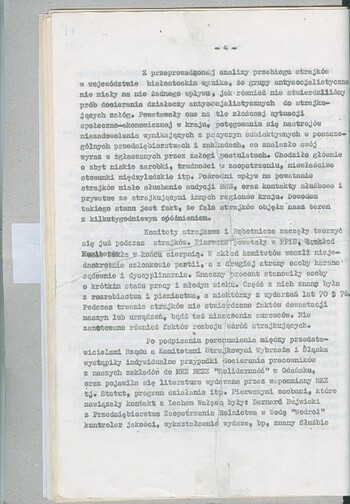 Plan działań operacyjnych Wydziału III "A" KW MO w Białymstoku na 1981 r. #7