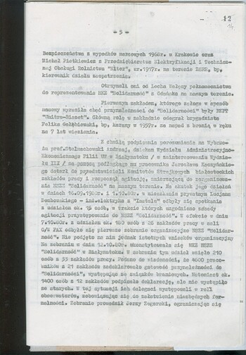 Plan działań operacyjnych Wydziału III "A" KW MO w Białymstoku na 1981 r. #8