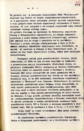 Meldunek o sytuacji społeczno – politycznej w województwie z dnia 07.10.1980 r. #5