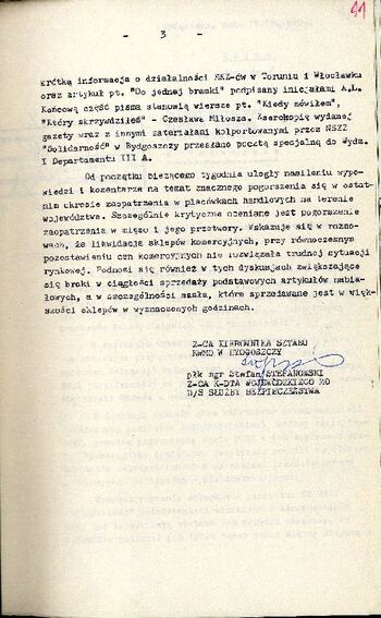 Meldunek o sytuacji społeczno – politycznej w województwie z dnia 18.10.1980 r. #1
