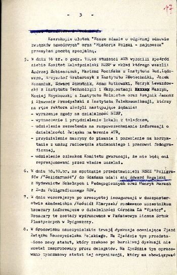 Meldunek o sytuacji społeczno – politycznej w województwie z dnia 20.10.1980 r. #2