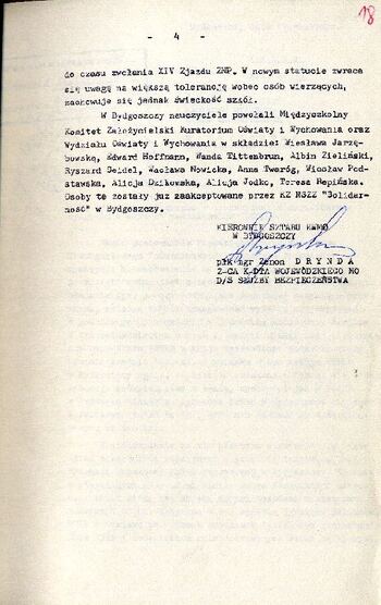 Meldunek o sytuacji społeczno – politycznej w województwie z dnia 20.10.1980 r. #3