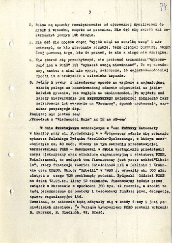 Meldunek o sytuacji społeczno – politycznej w województwie z dnia 13.03.1981 r. #6