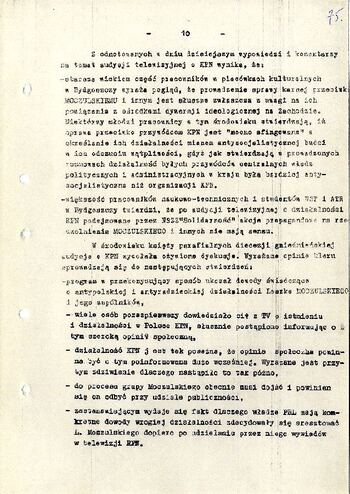 Meldunek o sytuacji społeczno – politycznej w województwie z dnia 13.03.1981 r. #7