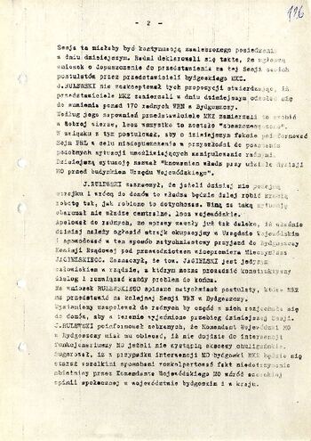 Meldunek o sytuacji społeczno – politycznej w województwie z dnia 19.03.1981 r. #4