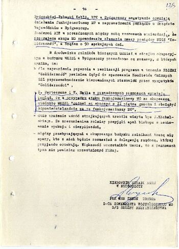 Meldunek o sytuacji społeczno – politycznej w województwie z dnia 20.03.1981 r. #7