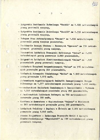 Meldunek o sytuacji społeczno – politycznej w województwie z dnia 20.03.1981 r. #10