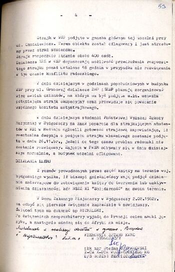 Meldunek o sytuacji społeczno – politycznej w województwie z dnia 24.11.1981 r. #3