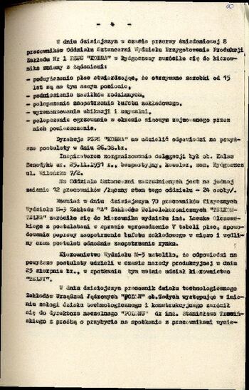 Informacja przekazana do Komitetu Wojewódzkiego PZPR w Bydgoszczy o sytuacji w regionie z dnia 22.08.1980 r. #2