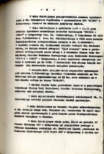 Informacja przekazana do Komitetu Wojewódzkiego PZPR w Bydgoszczy o sytuacji w regionie z dnia 22.08.1980 r. #4