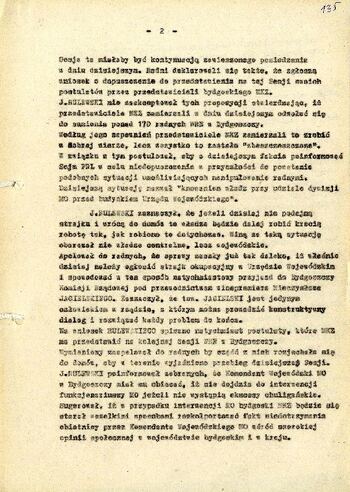 Informacja przekazana do Komitetu Wojewódzkiego PZPR w Bydgoszczy o sytuacji w regionie z dnia 20.03.1981 r. #2