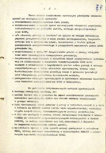 Notatka służbowa z dnia 26.09.1980 r. dotycząca powstania Komitetu Założycielskiego Niezależnych Samorządnych Związków Zawodowych #3