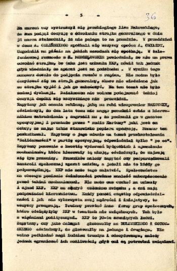 Relacja z wystąpienia Lecha Wałęsy na Forum I Walnego Zjazdu Delegatów NSZZ „Solidarność” Regionu Bydgoskiego 20.06.1981 r. #1