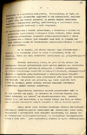 Streszczenie telekonferencji Dyrektora Departamentu III ”A” MSW - W. Ciastonia, dotyczącej sytuacji politycznej w kraju z dnia 06.09.1980 r. #6