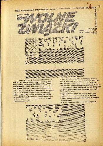 „Wolne Związki” – pismo NSZZ „Solidarność” w Bydgoszczy z dnia 13.10.1980 r. #6