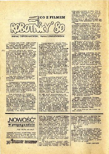 „Wolne Związki” – pismo NSZZ „Solidarność” w Bydgoszczy z dnia 20.12.1980 r. #5