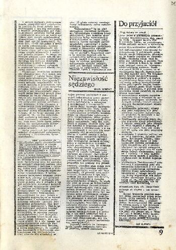 „Wolne Związki” – pismo NSZZ „Solidarność” w Bydgoszczy z dnia 01.07.1981 r. #1