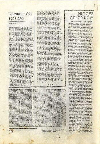 „Wolne Związki” – pismo NSZZ „Solidarność” w Bydgoszczy z dnia 01.07.1981 r. #2