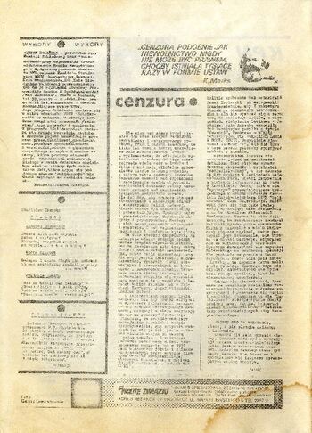 „Wolne Związki” – pismo NSZZ „Solidarność” w Bydgoszczy z dnia 01.07.1981 r. #4