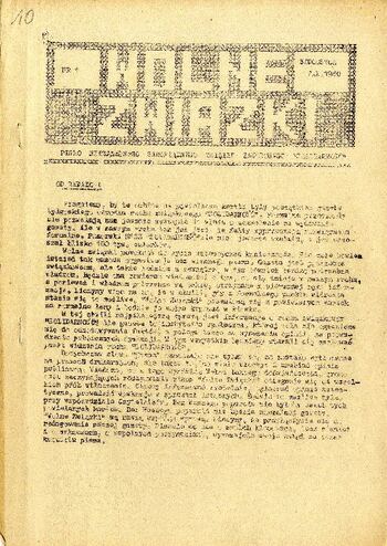 „Wolne Związki” nr1– pismo NSZZ „Solidarność” w Bydgoszczy z dnia 07.10.1980 r. #6