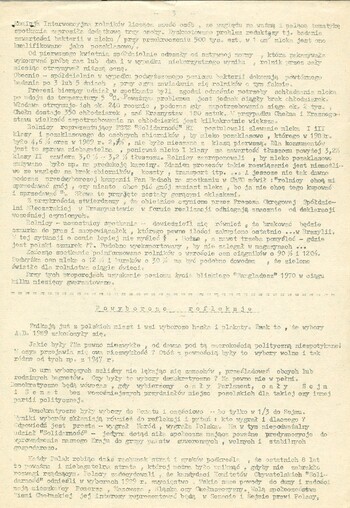 Biuletyn Informacyjny Międzyzakładowego Komitetu Organizacyjnego NSZZ Solidarność w Chełmie