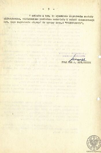 Słowny opis zagrożenia (faktu)