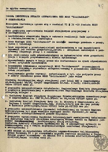 Ogólna instrukcja strajku okupacyjnego