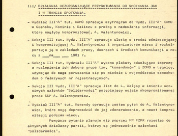 Sprawa Operacyjnego Sprawdzenia „Anna”. Dot. zamiaru zorganizowania przez Zarząd NSZZ S #4