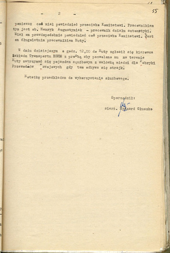 SOS Zgryz - nastroje niezadowolenia Huta Miedzi Legnica na tle warunków pracy, płacy, spr #2