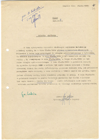 SOS Sierpień [strajk w ZG Polkowice 26.08.1980] #6