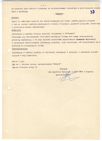 SOS Górnik - strajk górników zatrudnionych w ZG Rudna Polkowice dnia 27.08.1980 #2