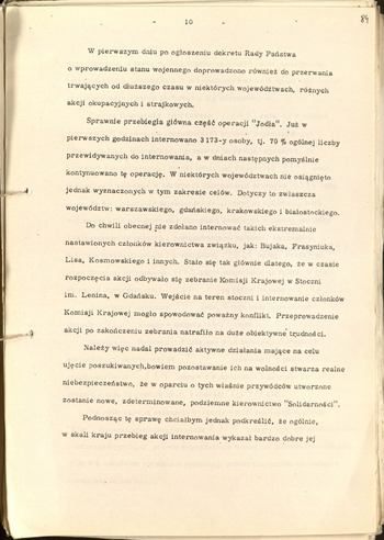 Oceny sytuacji operacyjno-politycznej woj. wrocławskiego 1977-1984 #6