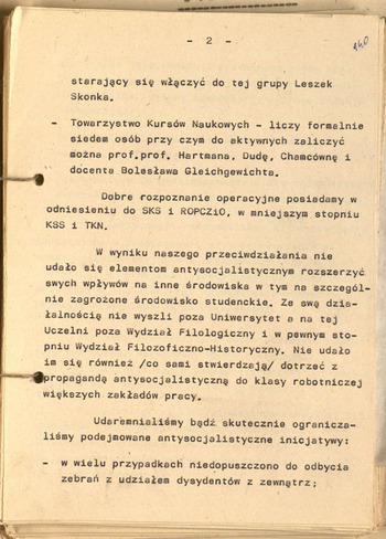 Harmonogram posiedzeń kierownictwa KWMO Wrocław na II półrocze 1975 r. oraz inne pozyc #10
