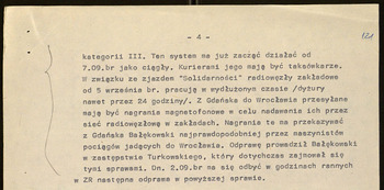 Sytuacja w woj. wrocławskim, Informacje MSW -1981 #26