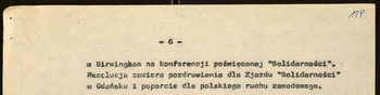 Sytuacja w woj. wrocławskim, Informacje MSW -1981 #31