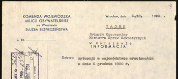 Informacje o sytuacji w woj. wrocławskim - 1980 #7