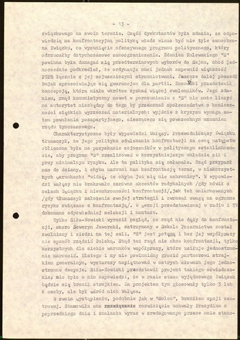 Artykuł pod red. Karola Modzelewskiego Solidarność w przededniu wojny WUSW Wrocław #3