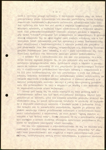 Artykuł pod red. Karola Modzelewskiego Solidarność w przededniu wojny WUSW Wrocław #10
