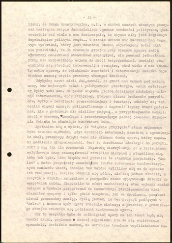 Artykuł pod red. Karola Modzelewskiego Solidarność w przededniu wojny WUSW Wrocław #11