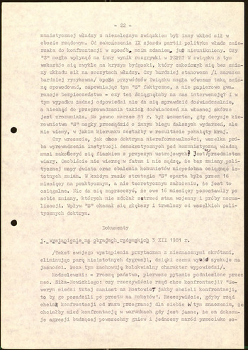 Artykuł pod red. Karola Modzelewskiego Solidarność w przededniu wojny WUSW Wrocław #12