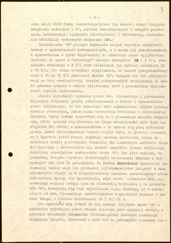 Artykuł pod red. Karola Modzelewskiego Solidarność w przededniu wojny WUSW Wrocław #24