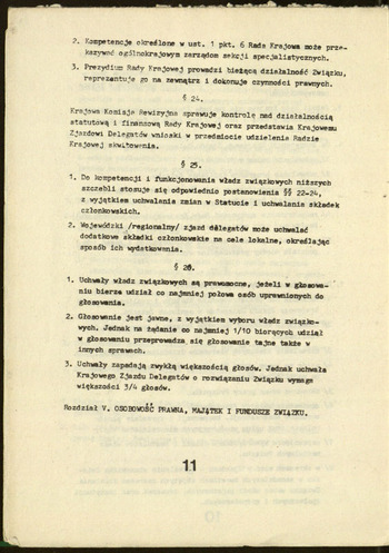 Statut NSZZ Rolników Indywidualnych Solidarność. 1981 #6