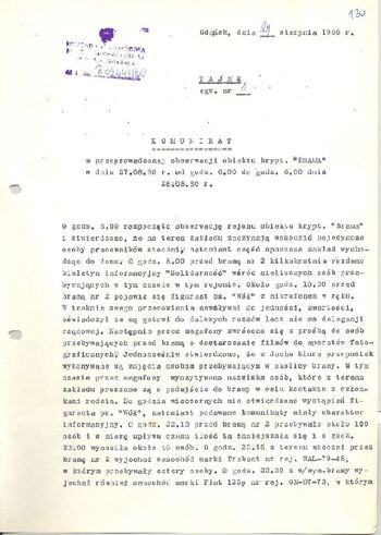 KWMO Gdańsk, „Sierpień 80”