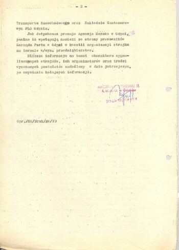 KWMO Gdańsk, „Sierpień 80”