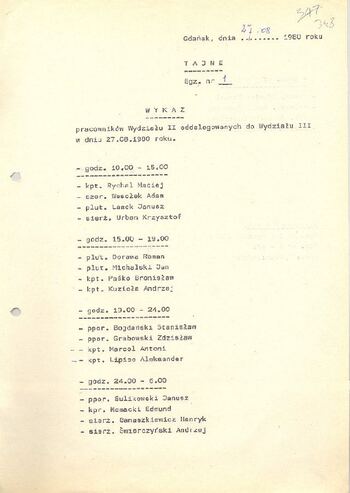 KWMO Gdańsk, „Sierpień 80”