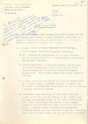 KWMO Gdańsk, „Sierpień 80”