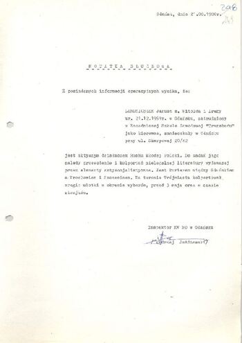 KWMO Gdańsk, „Sierpień 80”