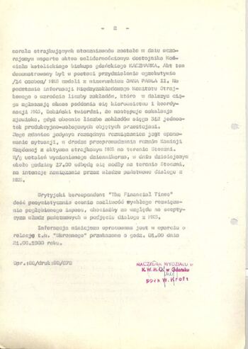 KWMO Gdańsk, „Sierpień 80”