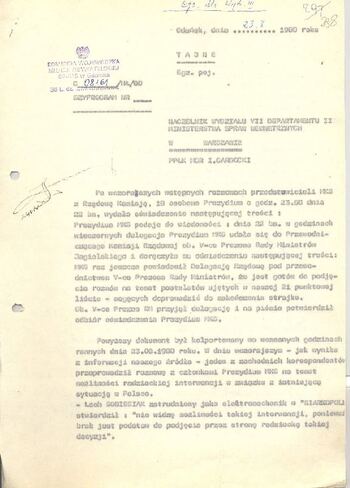 KWMO Gdańsk, „Sierpień 80”